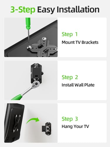 USX MOUNT Small TV Wall Mount Monitor Bracket | RV TV Mount | with Swivel and Tilt VESA Wall Mount for 10-26 27 32 inch LED OLED TVs and Monitors - VESA Size Up to 100x100mm and 22lb Capacity-XMS002 - size: 13-26 inch