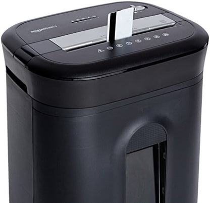 Amazon Basics 15 Sheet - original model Cross Cut Paper, CD Credit Card Office Shredder, Black - size: 15 Sheet