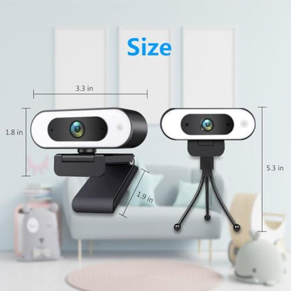 1080P USB Camera Compatible with Switch 2/PC/Mac/Laptop - color: Black-02