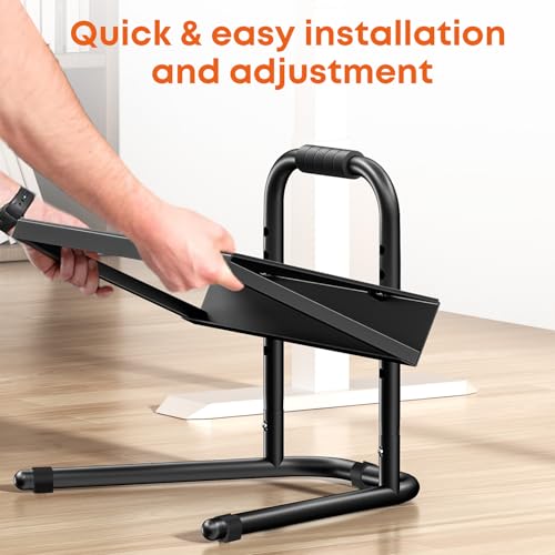 Height Adjustable Under Desk Foot Rest with Soft Grip Handle