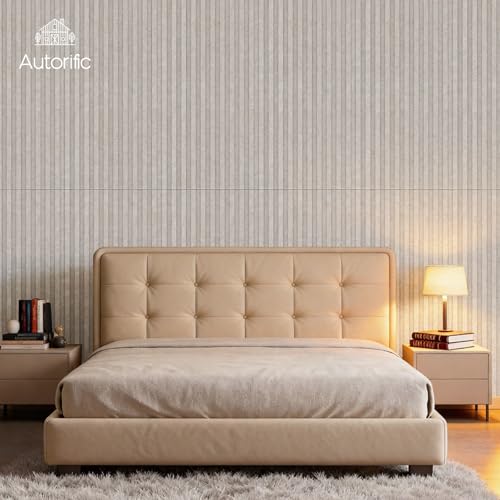 Thickened Acoustic Wall Panels,4 Pack,47.2”x23.6”x0.72”,Camel - color: Camel, size: 4 PCS