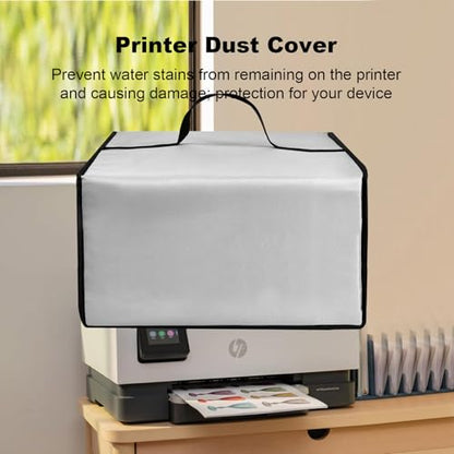 Printer Dust Cover for HP OfficeJet Pro 8125e/ OfficeJet Pro 9125e Printers - color: Silver