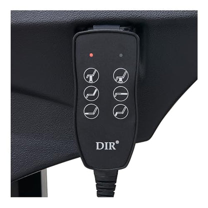 DIR Full Electrical Medical Aesthetic Chair Facial Beauty Bed Podiatry Doctors Office Chair with 3 Motors Ink - color: Black1