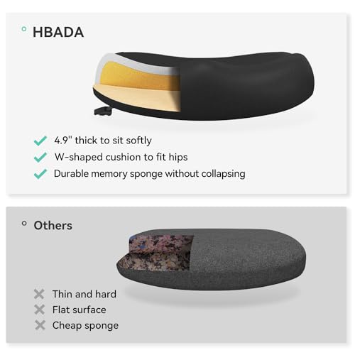 Hbada Office Desk Chair with Flip-Up Armrests and Saddle Cushion, Ergonomic Office Chair with S-Shaped Backrest, Swivel, Mesh, Black - color: Black
