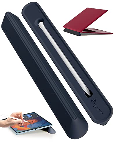 ergounion 3 in 1 Silicone Laptop Stand, Keyboard Riser for Ergonomic Typing/Reading, Portable Laptop Cooling Stand, for Home Office School and Travel, Oval Base, Midnight - color: Midnight
