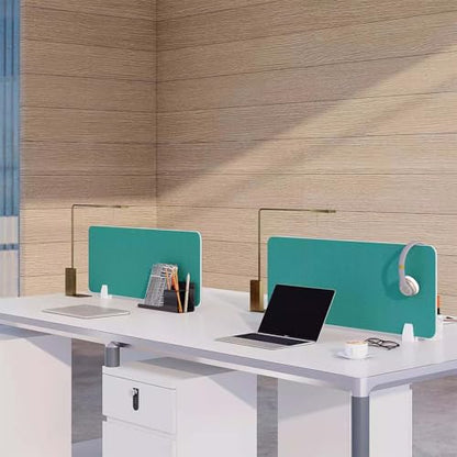 Desk Privacy Divider Screenswith 2 Clips Ideal for Office and Classroom Partitions Size 50 x 30 cm Enhance Focus Productivity - color: Grau, size: 60x30cm