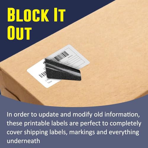 LLIKED 4" x 2" Direct Thermal Labels, 9000 Barcode Shipping Labels - size: 4"x2"-12 Rolls