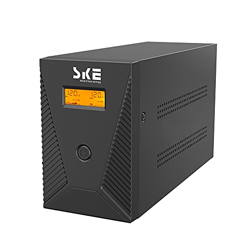 1500VA/900W Ups Battery Backup and Surge Protector,Computer Uninterruptible Power Supply Units,SKE Ups Power Supply,SK1500 - size: 1500VA/900W