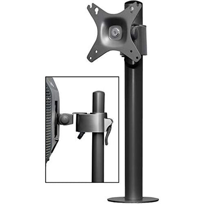 Kantek Single LCD Monitor Arm for STS800/STS810 Sit to Stand Systems (STS801) - color: Black, style: Single Monitor Arm