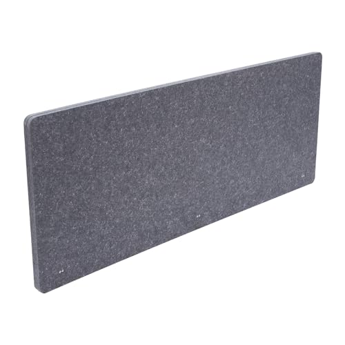 59.1"x 23.8" Desktop Privacy Panel, Clamp-on Office Partition, Desk Divider for Schools, Offices, Meeting Rooms, Reduce Noise