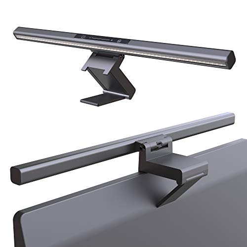 Computer Monitor Light Bar, Screen Light Bar e-Reading LED Task Lamp, Gaming Lights, Touch Stepless Dimming, 3 Color Temperature,USB Powered Monitor Lamps for Desk/Office/Home