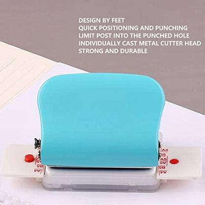 Binding Machine, Manual Binding Machines, Multipurpose 6 Holes Cinch Book Binding Machine for Home Office, Comb Machine Book Maker for Letter Size, A5 or Smaller