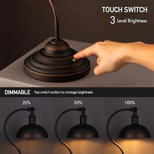O'Bright Bankers - Cordless LED Table Lamp (Oil Rubbed Bronze) - color: Oil-Rubbed Bronze