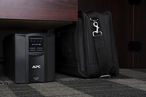 APC 1000VA Smart UPS with SmartConnect, SMT1000C Sinewave UPS Battery Backup, AVR, 120V, Line Interactive Uninterruptible Power Supply - size: 1000VA, style: Tower