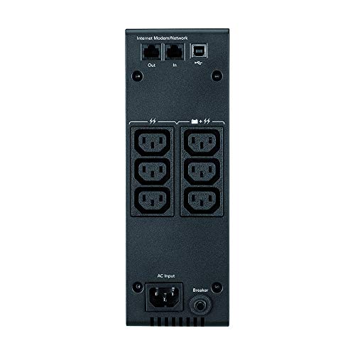 Eaton 5S700 UPS Battery Backup & Surge Protector, 700VA / 420W, AVR, Line Interactive - size: 700VA, style: 5S