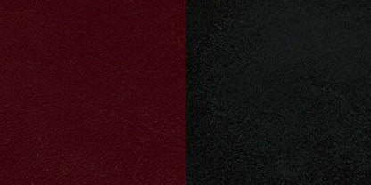 Flash Furniture Hercules Metal Ladder Back Restaurant Barstool, Burgundy - color: Burgundy Vinyl Seat/Black Metal Frame, size: Set of 1