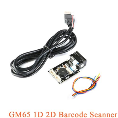 GM65 USB Wired Barcode Scanner 1D 2D Bar Code Reader QR Code Reader Module CMOS Buzzer for Reminding with Cable UART