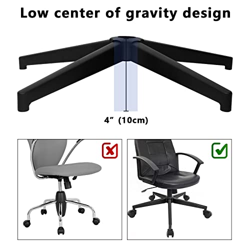 Heavy Duty Gas Lift Hydraulic/Pneumatic Piston for Office Chair,Desk Chair Base Replacement Reinforced Metal Leg