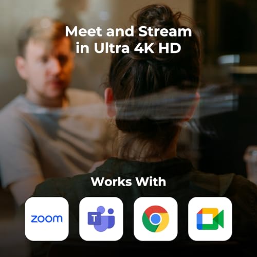 YoloLiv YoloCam S3, 4K Streaming Webcam | 1/1.3'' Sensor,DSLR-Like Control, Cinematic Effects,4X Zoom, HDR,Uncompressed Video,Optimized PD AutoFocus