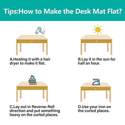 12x36 Inch Clear Plastic Pad Table Protector Cover Dining Room Tablecloth Office Desk Mat Easy Clean Heat Resistant Protection Glass Wood Tabletop Office Writing Desk Kitchen Coffee Table - color: New Clear 1.5mm, size: 12 X 36 Inches