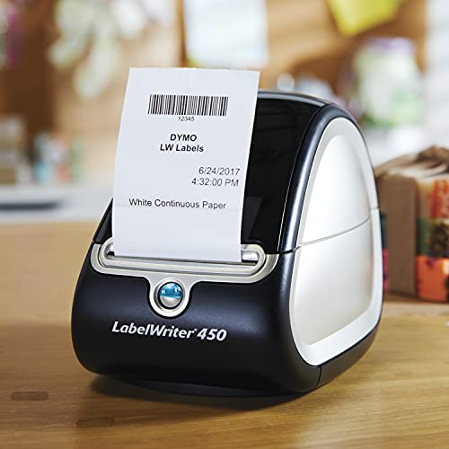 DYMO Authentic LW Continuous Labels, DYMO Labels for LabelWriter Label Printers, 2-1/4" x 300-Feet, 1 Roll - size: 1 roll