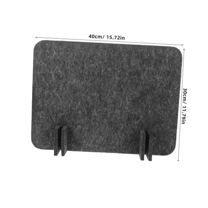 Felt Desk Divider Privacy Panel for Students No Drill Splash Guard