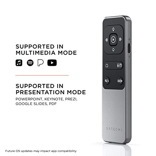Satechi R2 Bluetooth Remote Control, Presentation & Media Mode