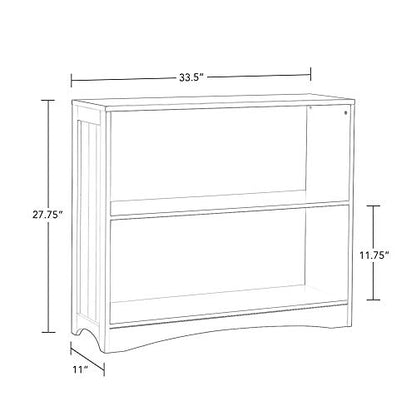 RiverRidge Horizontal Bookcase, Espresso - color: Espresso