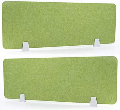 Acoustic Desk Divider, Soundproof s for Office & Classroom, 2 Pack Table Partitions, Enhance Focus & Productivity, Office Partition Panels - color: Grün, size: 40 x 60 cm