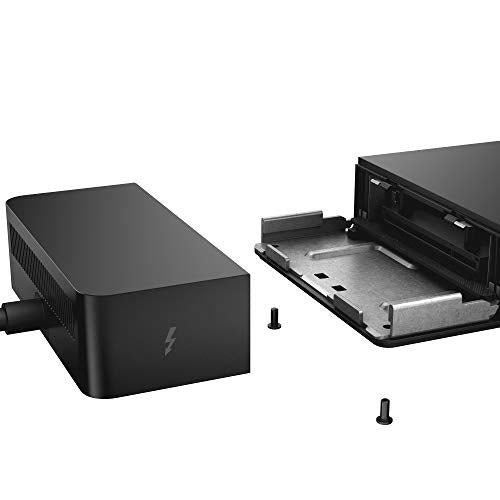 Dell WD19TB Thunderbolt Docking Station with 180W AC Power Adapter (130W Power Delivery), Black