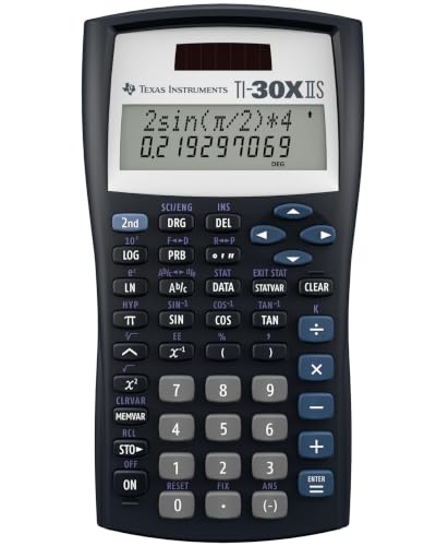 TI-30XIIS Scientific Calculator Texas Instruments, Black - color: Black