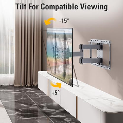 Mounting Dream Full Motion TV Wall Mount for 32-65 Inch TVs up to 132lbs - size: 32"-65" TV