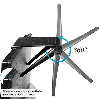 Hniuyun 2 Pieces TV Screen Top Shelf Monitor Top Shelf for Cellphone/Computer Monitor/Media Boxes/Flat Screen TV (11.9inch)