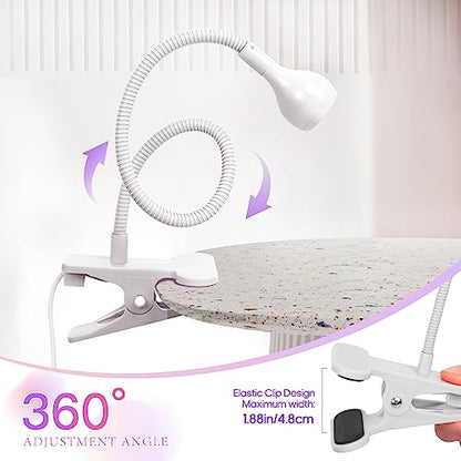UV Nail Lamp - UV Light for Gel Nails, Flash Cure Lamp - color: White