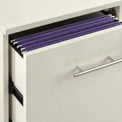 Safco Mayline MNFFTSS Medina Freestanding Mobile File Pedestal FF, Textured Sea Salt Laminate - color: Textured Sea Salt, style: 2 Drawers