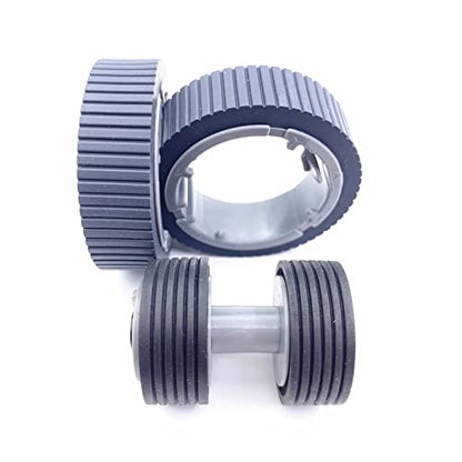 PA03670-0001 PA03670-0002 Scanner Paper Consumable Kit Pick Roller + Brake Roller Pickup Roller Compatible with fi-7160 fi-7260 fi-7140 fi-7240 fi-7180 fi-7280 fi-7300NX
