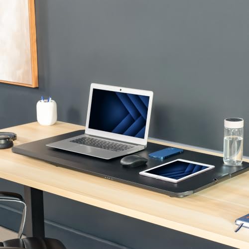 VIVO Black 36 in Single Top Standing Desk Converter, DESK-V036U - color: Black, size: 36"