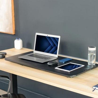VIVO Black 36 in Single Top Standing Desk Converter, DESK-V036U - color: Black, size: 36"