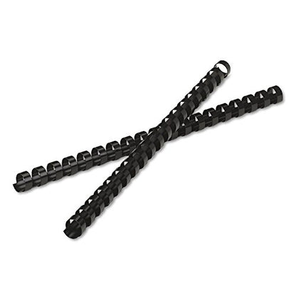 Fellowes 1/2in Black Binding Combs (25 Pack)