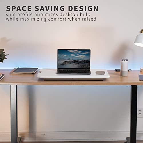 VIVO White 26 in Single Top Standing Desk Converter, DESK-V001JW - color: White, size: 26"