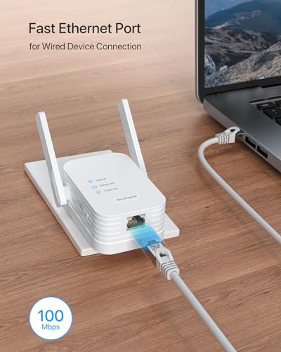BrosTrend N300 WiFi to Ethernet Adapter Supports Turning Off Extender WiFi