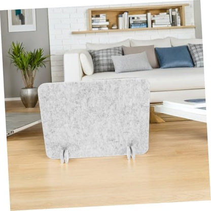 SHOWERORO 2Pcs Desk Privacy Panel Felt Desk Divider for Office Classroom Easy Tool Installation Enhances Focus Reduces Distractions Versatile Acoustic Partition