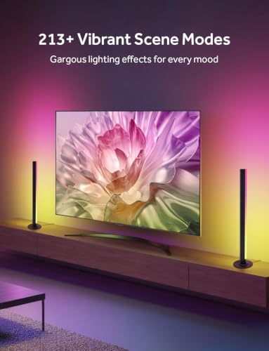 Smart Light Bar, RGB IC LED Lights Bars for Living Room Gaming TV Backlight - size: 14.6 inch