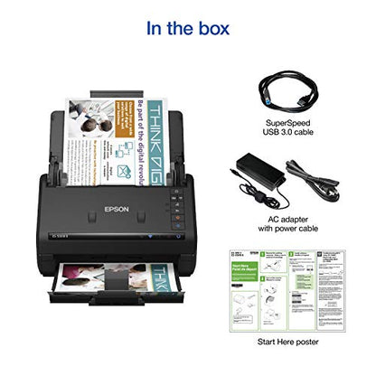 Epson Workforce ES-500W II Wireless Color Duplex Desktop Document Scanner