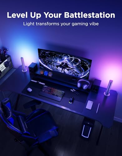 Govee Smart Light Bar, RGBICWW TV Lights for Living Room, Gaming, Silver - color: Silver