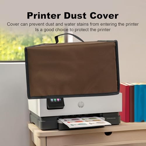 Printer Dust Cover for HP OfficeJet Pro 8125e / Pro 9125e Printers - color: Brown
