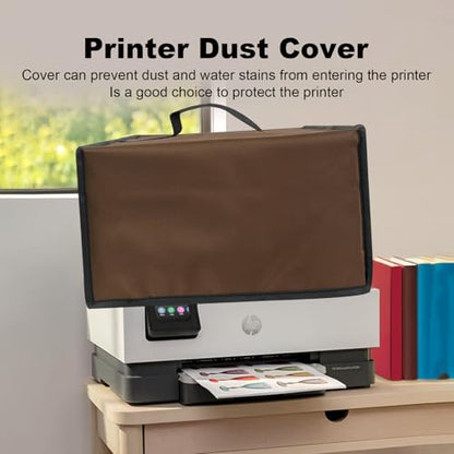 Printer Dust Cover for HP OfficeJet Pro 8125e / Pro 9125e Printers - color: Brown