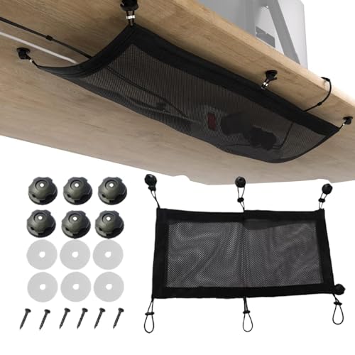 Under Desk Cord Organizer Space-Saving Large Capacity Adjustable Versatile