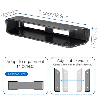 Under Desk Laptop Mount, Wall Laptop Holder & Computer Bracket Shelf
