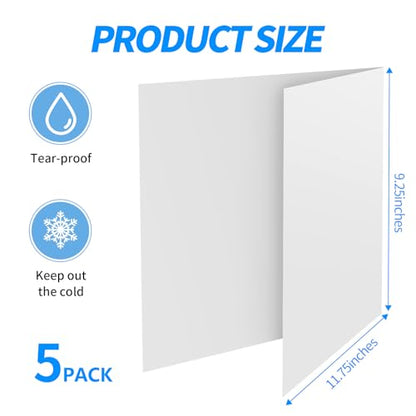 Laminator Carrier Sleeve Lamination Carrier Thermal Laminating Carriers Sheets Thermal Carrier Sheet for Laminator with All Brand Laminating Pouch (5, Letter Size) - size: Letter Size
